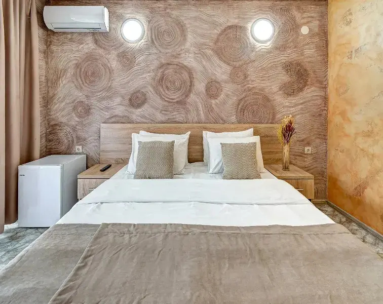Comfort Double room with courtyard view (full double bed)