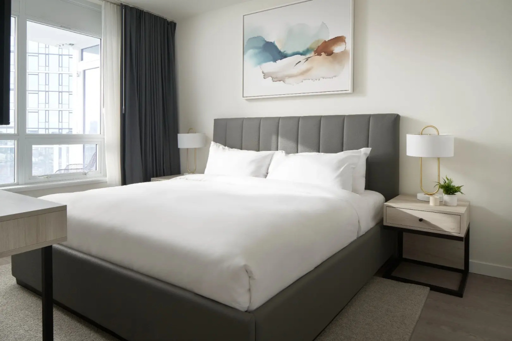Level Seattle Downtown - South Lake Union Room Type - 1 Bedroom Deluxe Double Suite (full double bed)