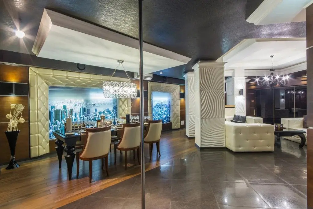 Двухместный люкс двуспальная кровать в Фонда