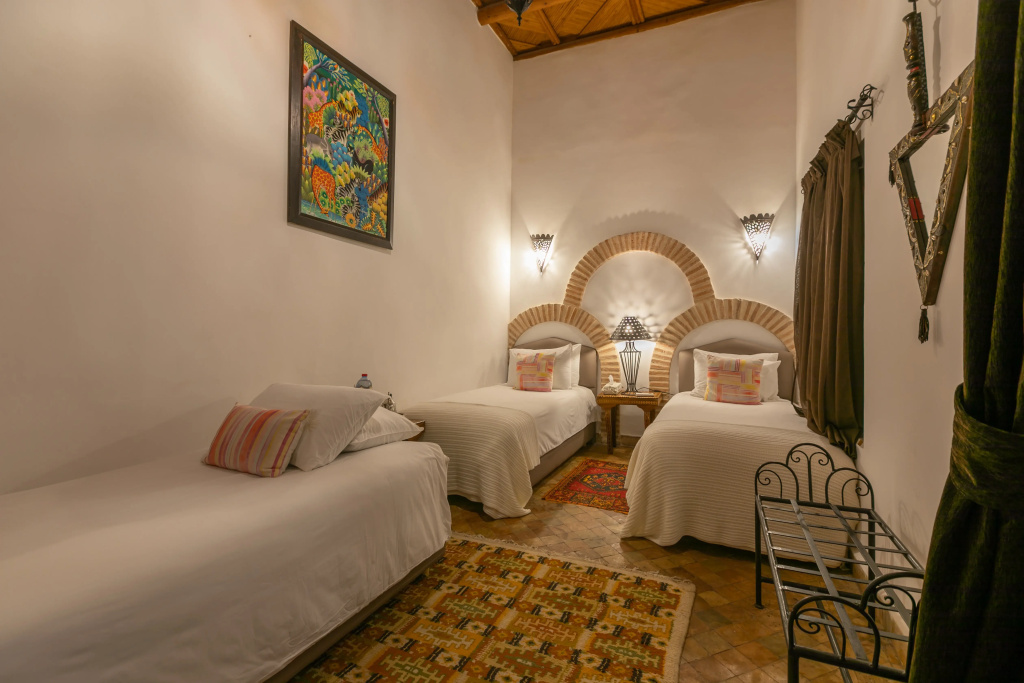 Riad Les Trois Palmiers El Bacha - Chambres