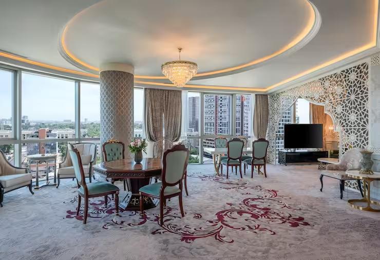 Люкс Arabic Presidential в Hilton Tashkent City