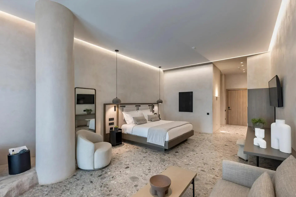 Chronos Double Suite with sea view (full double bed)