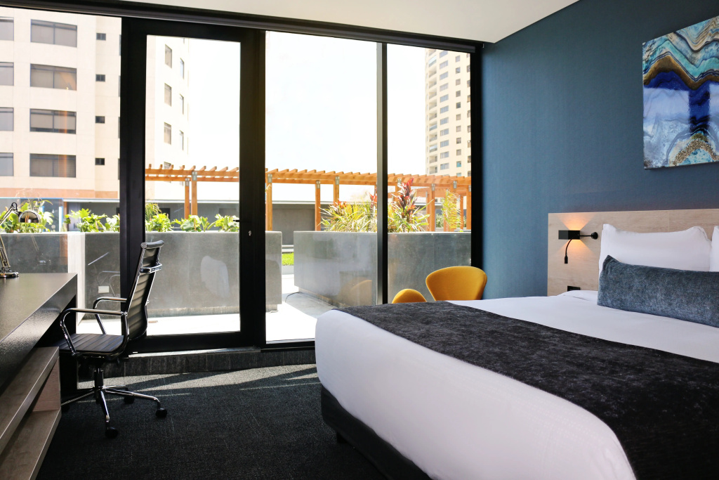 Terrace Double room (full double bed)