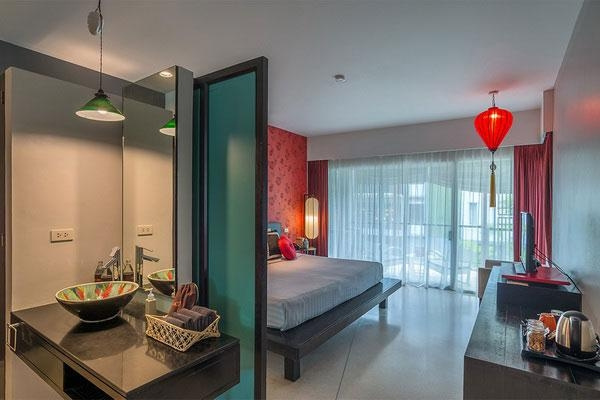 Red Ginger Chic Resort - Chambres