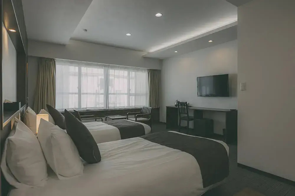Japanese-Western Style Double room (twin beds)
