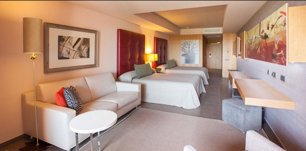 Standard Double room with view (twin beds)