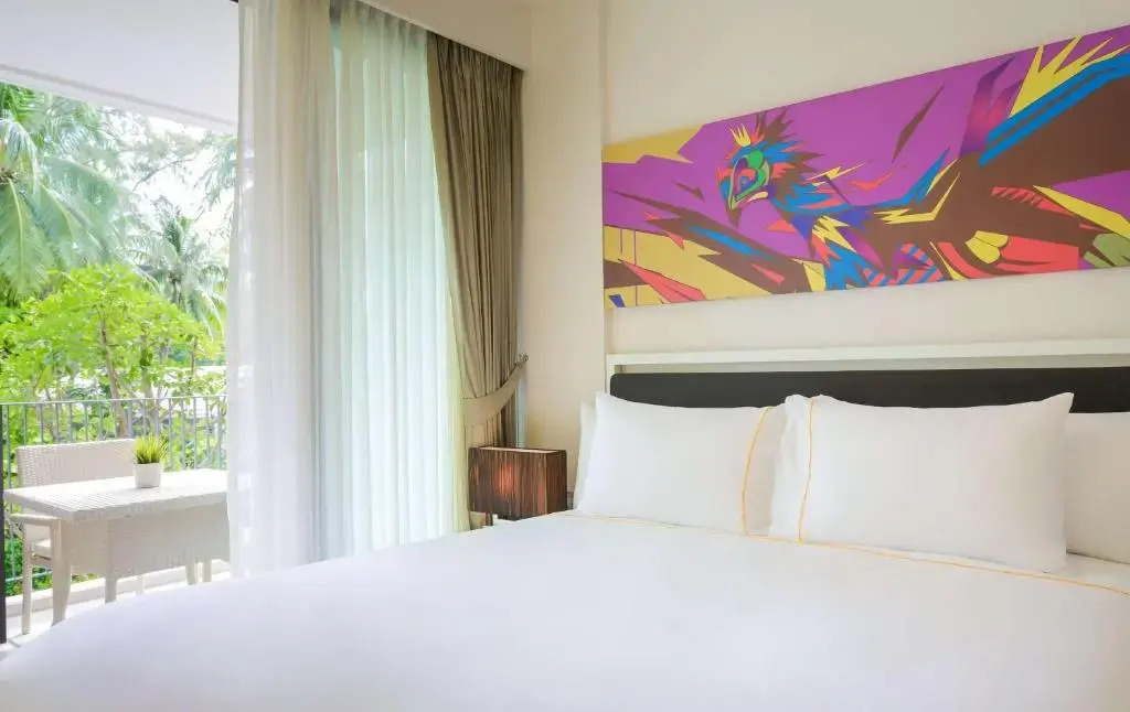Лофт с 2 спальнями с балконом в Отель Cassia Phuket, part of Banyan Group