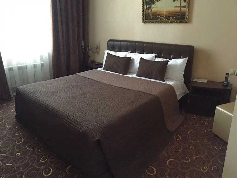 Olimp Hotel Room Type - Hermes Double Suite with balcony full double bed