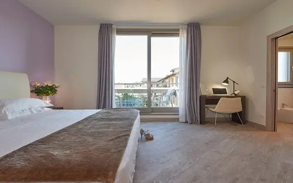 Superior Double Studio with balcony full double bed