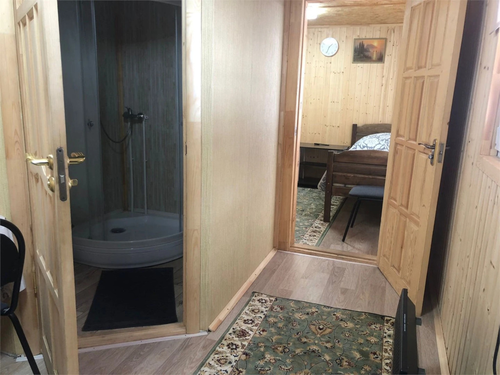 Двухместный домик 2 отдельные кровати в Arkhyz family lodge