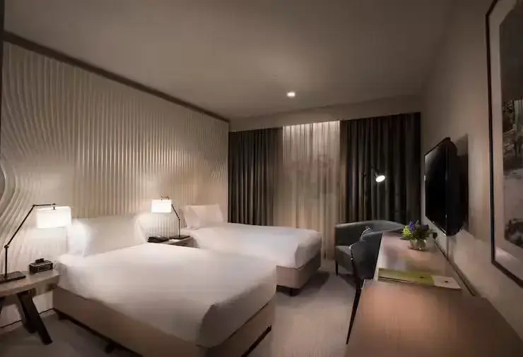 Interior Double room (twin beds)