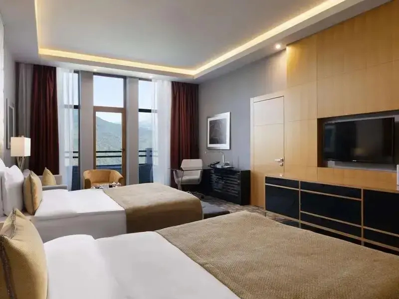Rixos Hotel Krasnaya Polyana Sochi Room Type - Deluxe Double room with mountain view twin beds