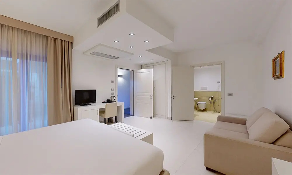 Accessible Double room with view (twin beds)