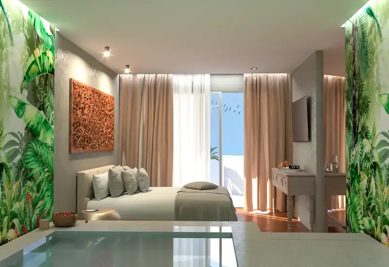 Romantic Double Suite (full double bed)