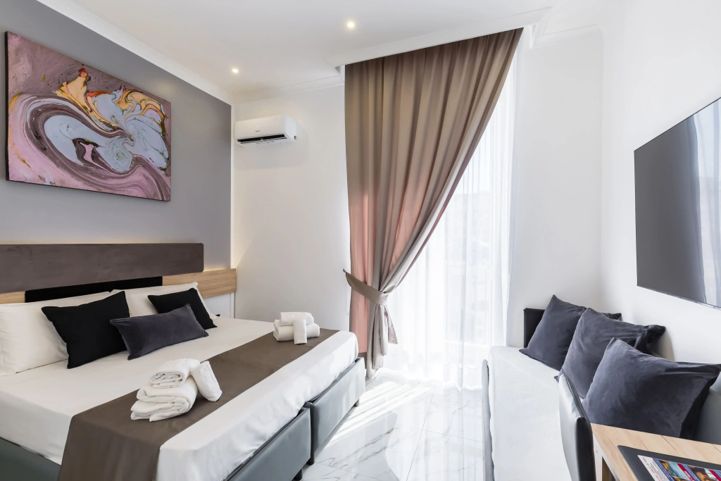 Triple room with mountain view