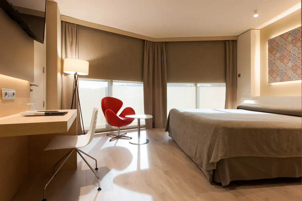 Eurostars Don Cándido - Chambres