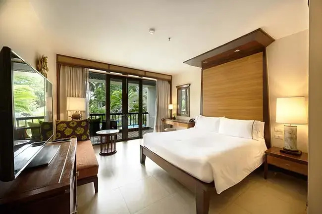 Tropical Deluxe Double room Pool View (full double bed)