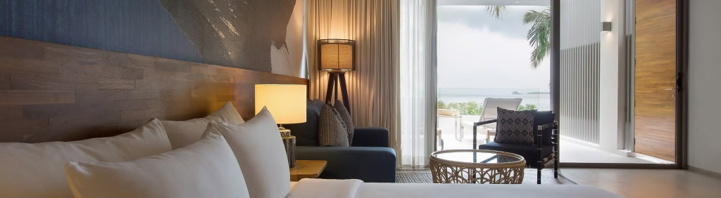 Love Double room with ocean view (full double bed)