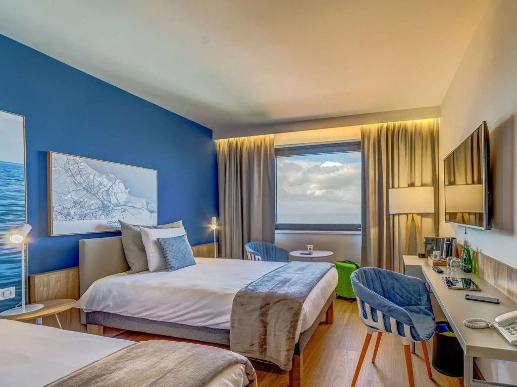 Novotel Gdansk Marina - Chambres