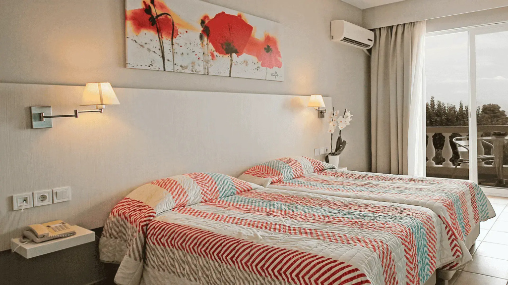 Comfort Double room with garden view (twin beds)
