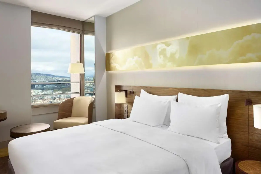 Standard Double room with city view (full double bed)