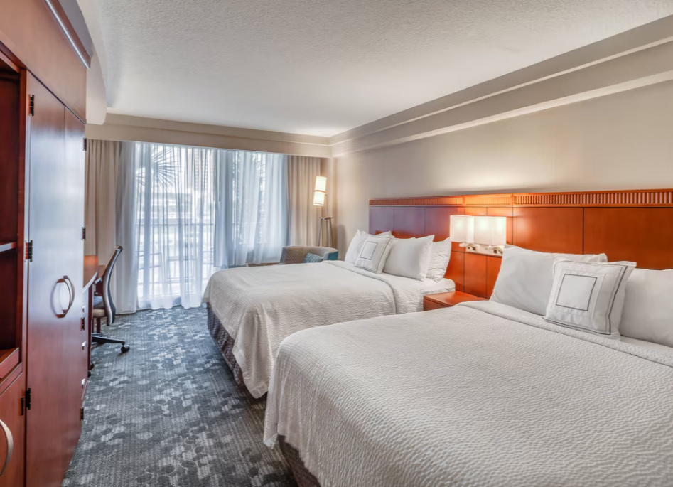 Courtyard by Marriott Jacksonville Beach Oceanfront - Chambres