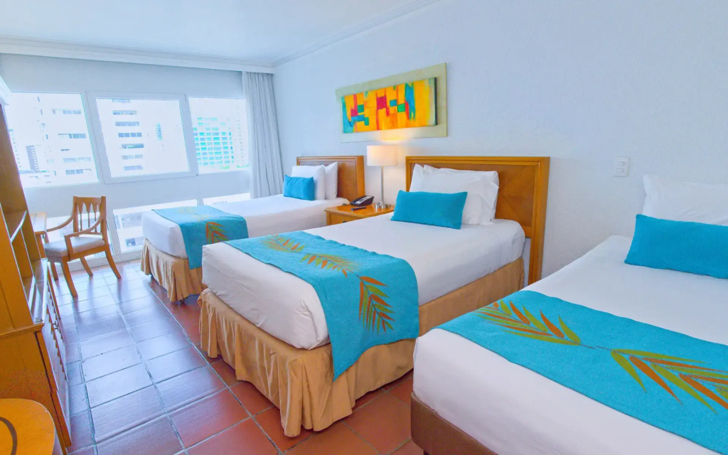 Hotel Almirante Cartagena - Colombia - Chambres