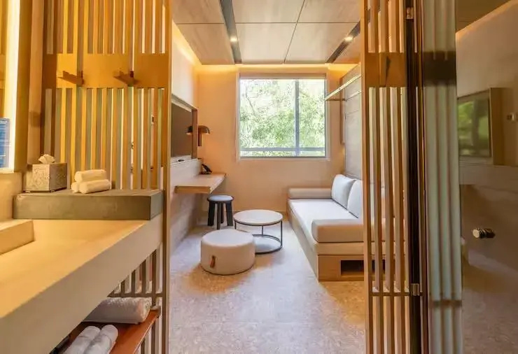Flex with Wall Bed Roof Top Level Double room with view (full double bed)