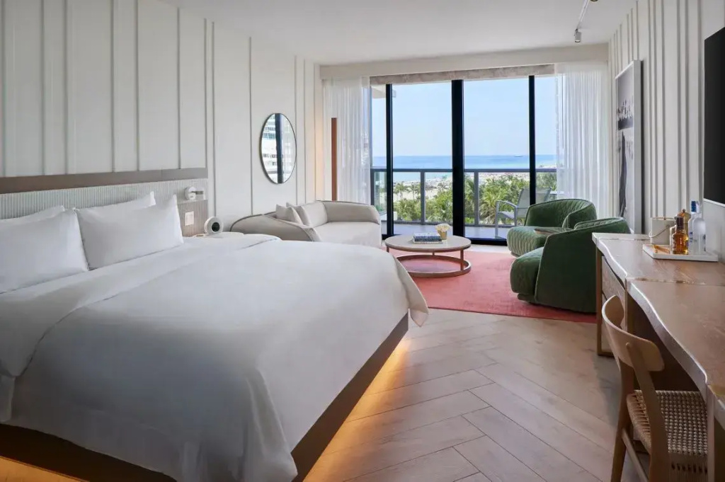 W South Beach - Chambres