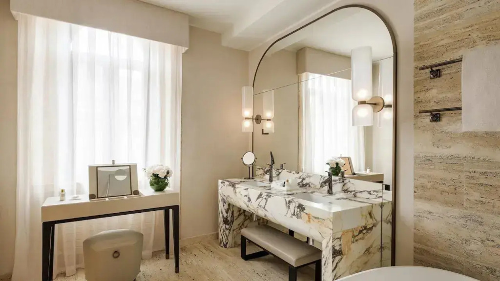 Двухместный люкс Terrace двуспальная кровать в Park Hyatt Milano