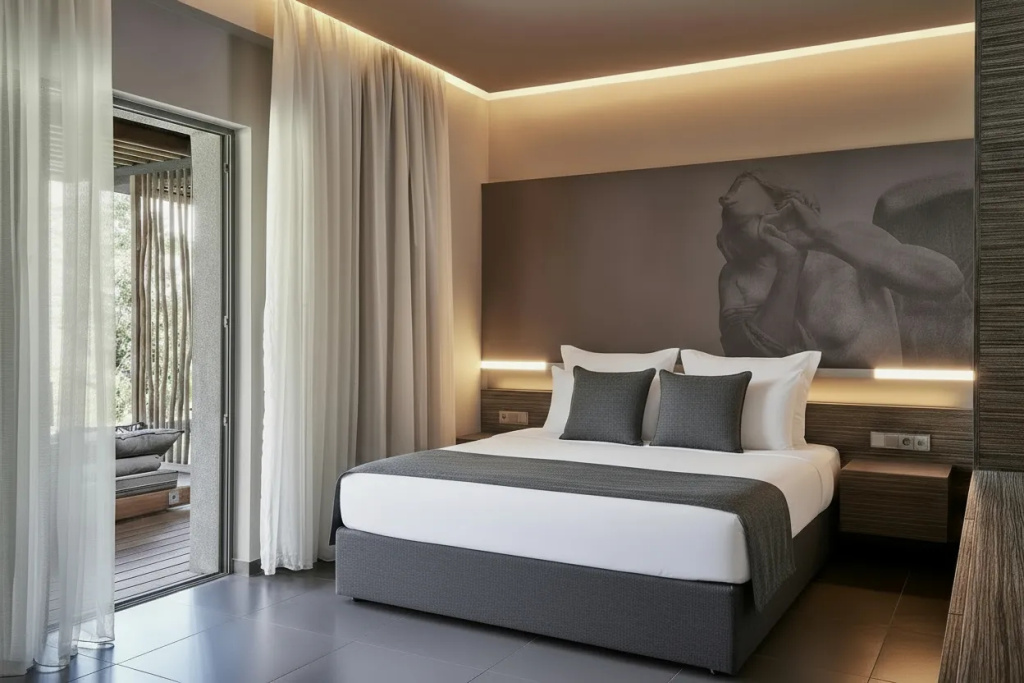 Poolside Double Retreat (full double bed)