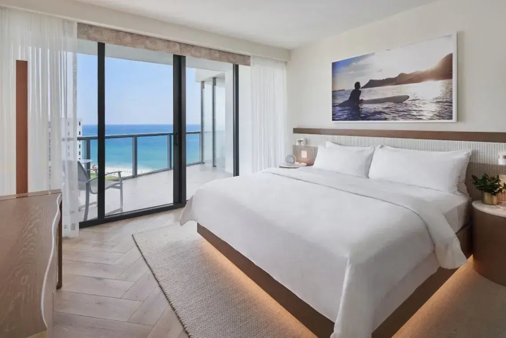 W South Beach - Chambres
