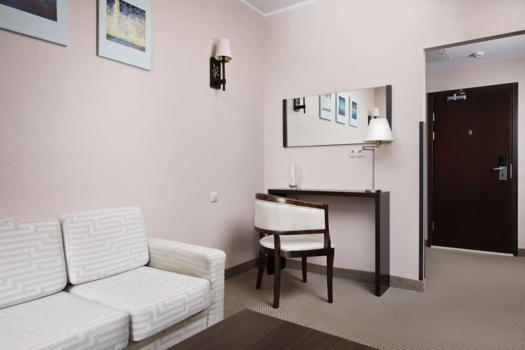 Двухместный люкс двуспальная кровать в Плаза СПА