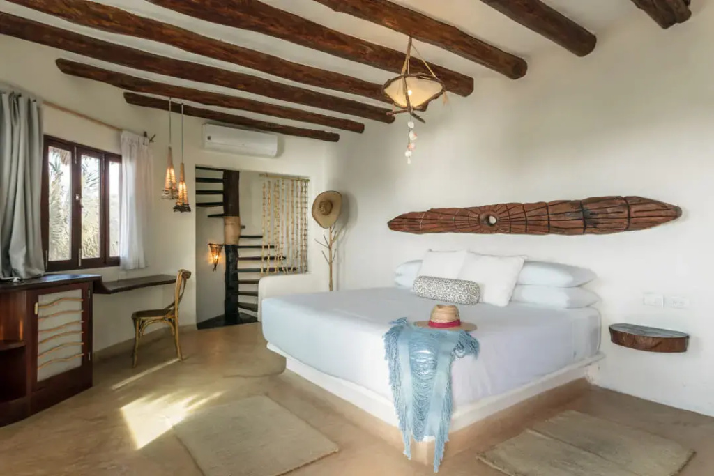 Cielo Double Bungalow with ocean view full double bed