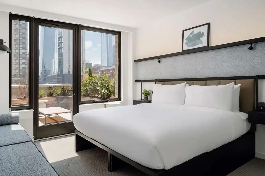 Terrace City Double room (full double bed)