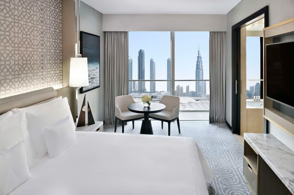 Двухместный полулюкс двуспальная кровать в Kempinski Central Avenue Dubai
