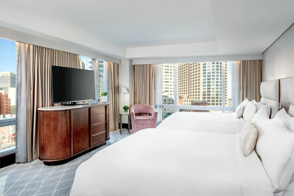 Classic Double room with Greenway View twin beds