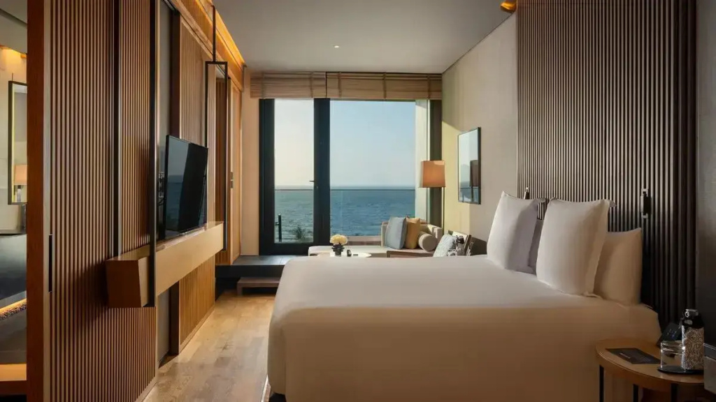 Serenity Double Guestroom with ocean view (full double bed)