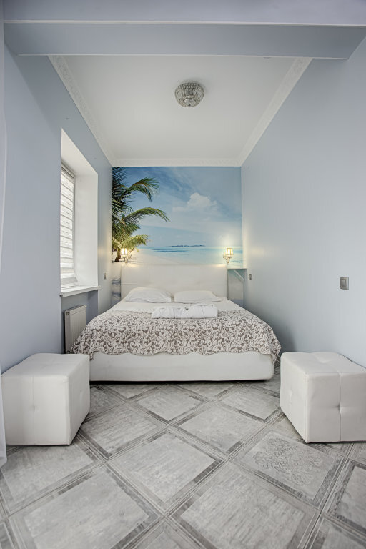 Двухместные апартаменты 11 с видом на парк двуспальная кровать в Exclusive Hotel&Apartments