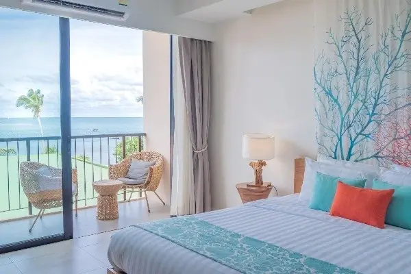 Premier Double room with sea view (full double bed)