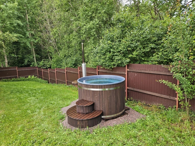 Коттедж в Коттедж с сауной и камином