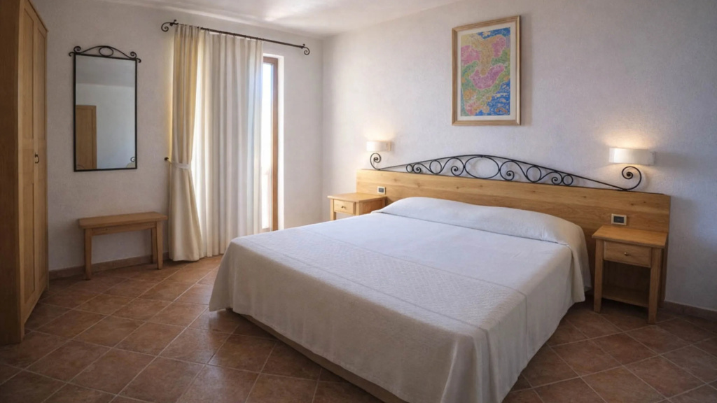 Hotel Villa Gustui Maris - Chambres