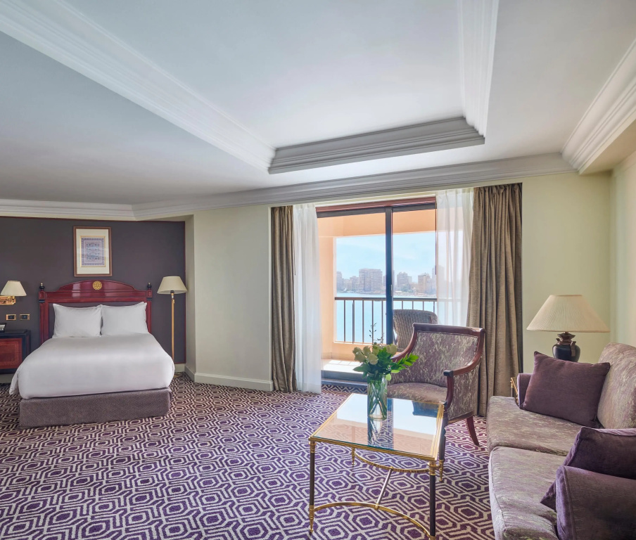 Double Junior Suite with Nile view (full double bed)