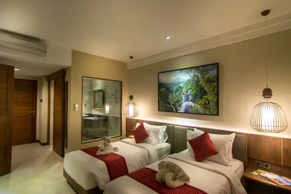 Superior Lagoon Access Double room (twin beds)