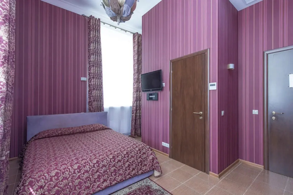 Zodiak Gostinitsa Room Type - Double Junior Suite full double bed