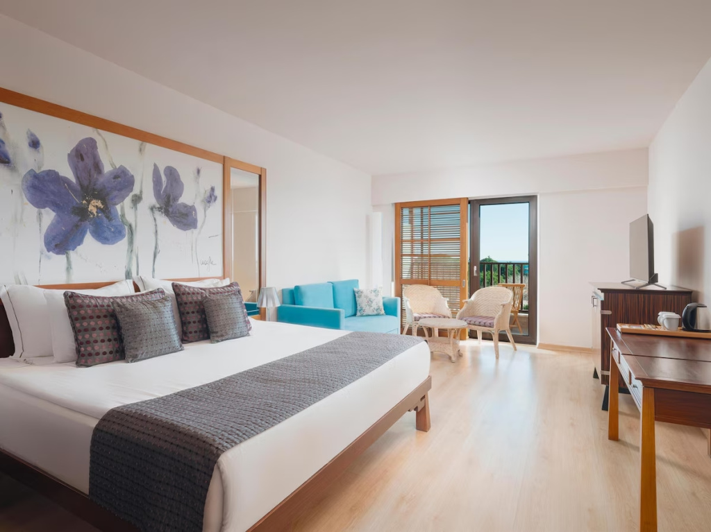 Hill Standard Double room with garden view (full double bed)