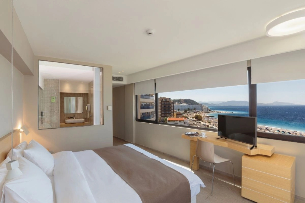 Panoramic Aegean Double Suite (full double bed)