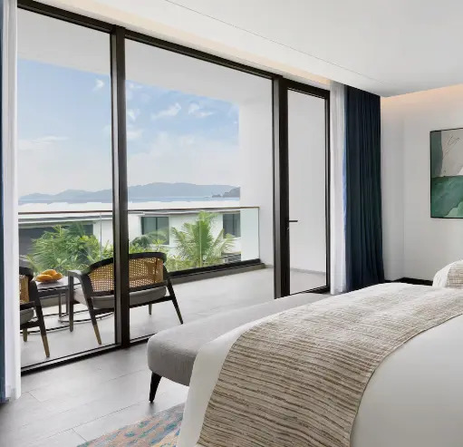 Двухместный номер с видом на сад 2 отдельные кровати в Villa Le Corail, A Gran Melia Hotel
