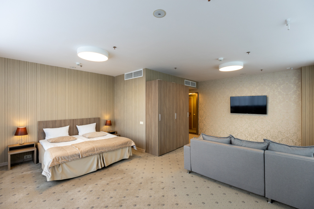 Двухместная студия Comfort двуспальная кровать в Green City Hotel