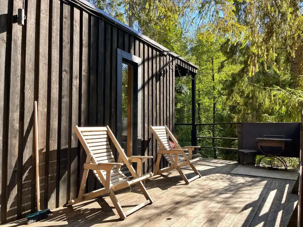 Двухместное бунгало двуспальная кровать в Greenvald парк Скандинавия